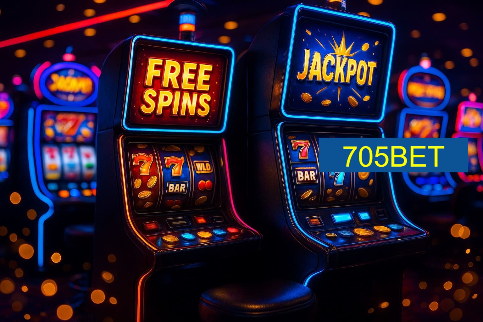 Diversos jogos de caça-níqueis